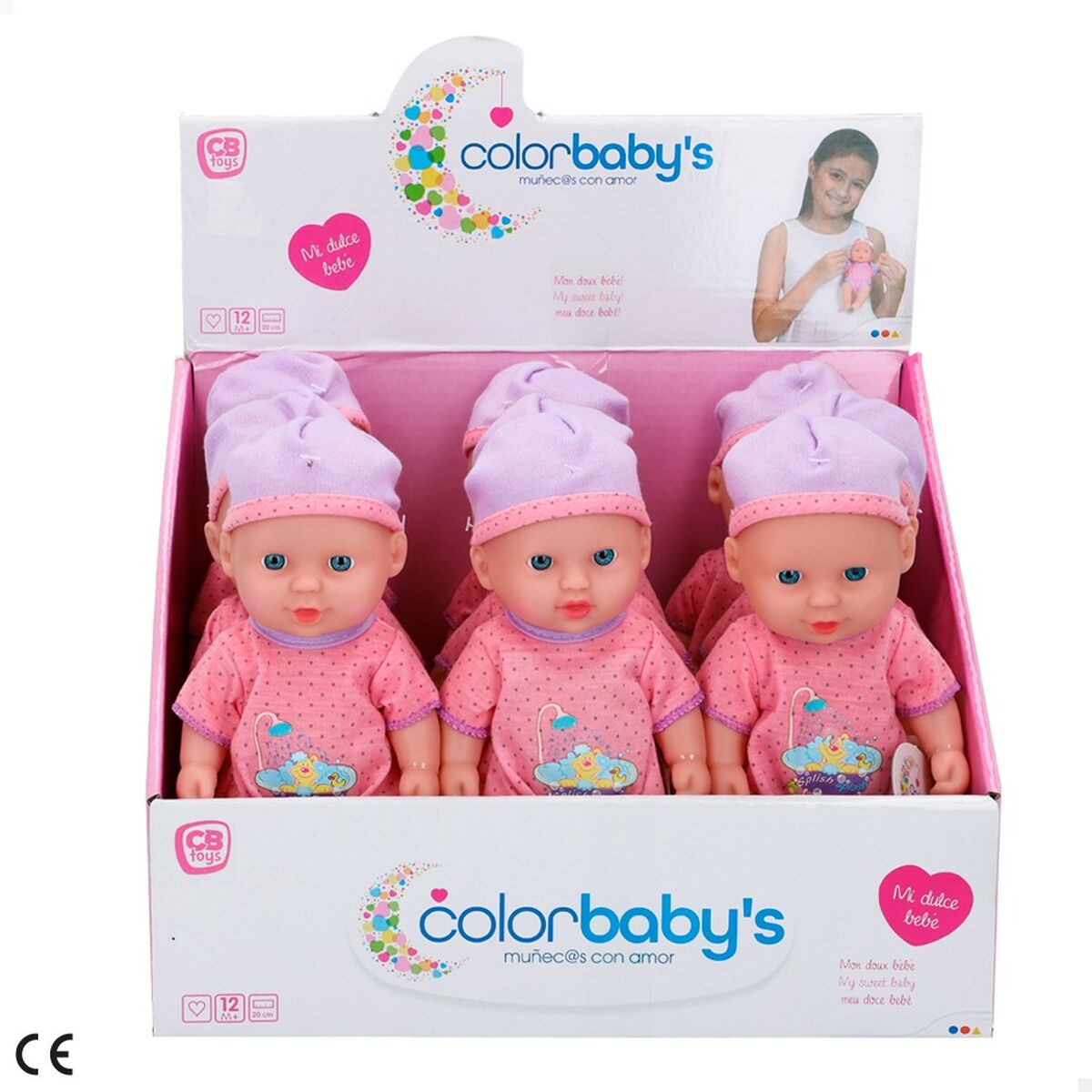 Пупс Colorbaby 20 cm 10 x 20 x 6 cm 24 штук-3