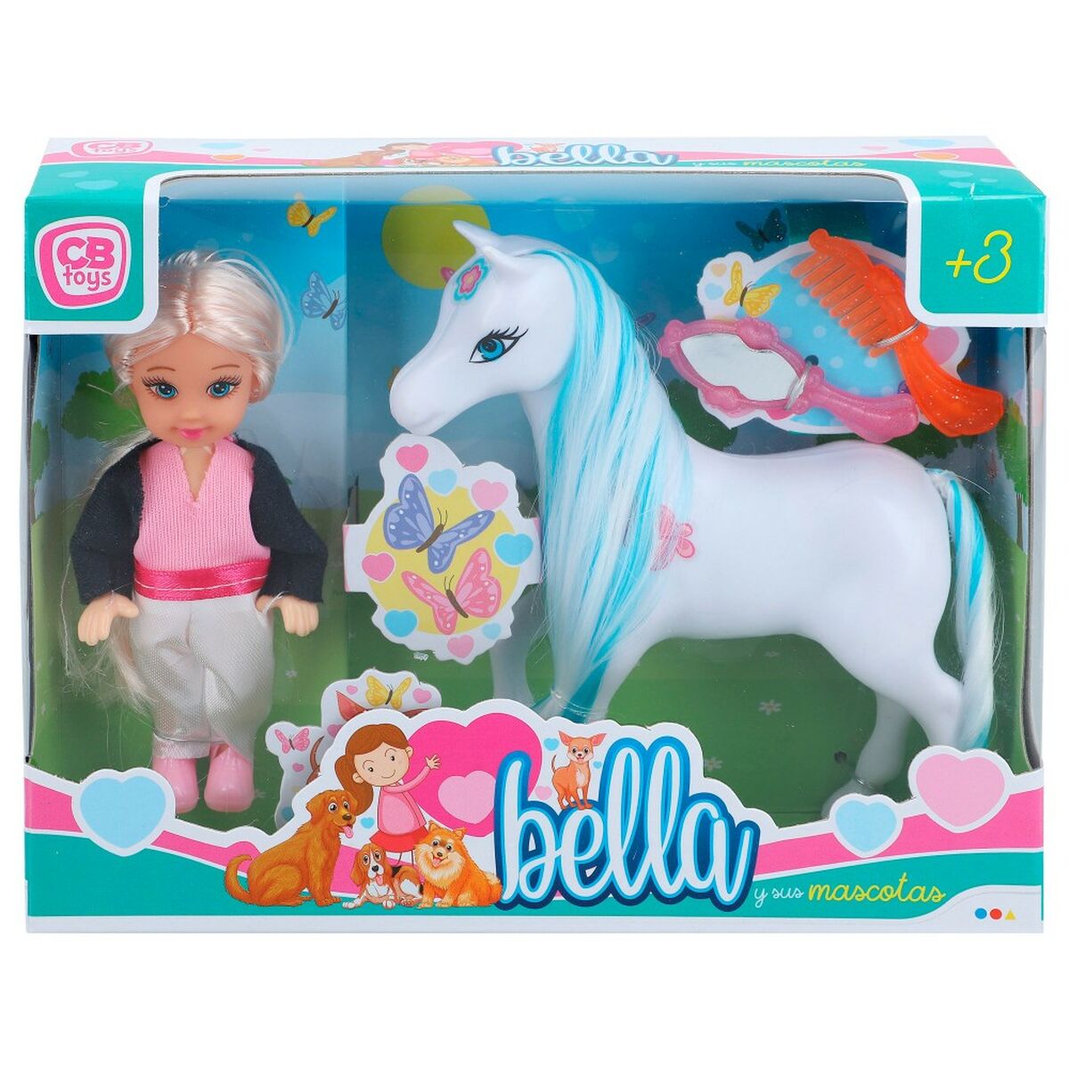Кукла Colorbaby Bella Лошадь 13 x 14 x 4,5 cm (6 штук)-3