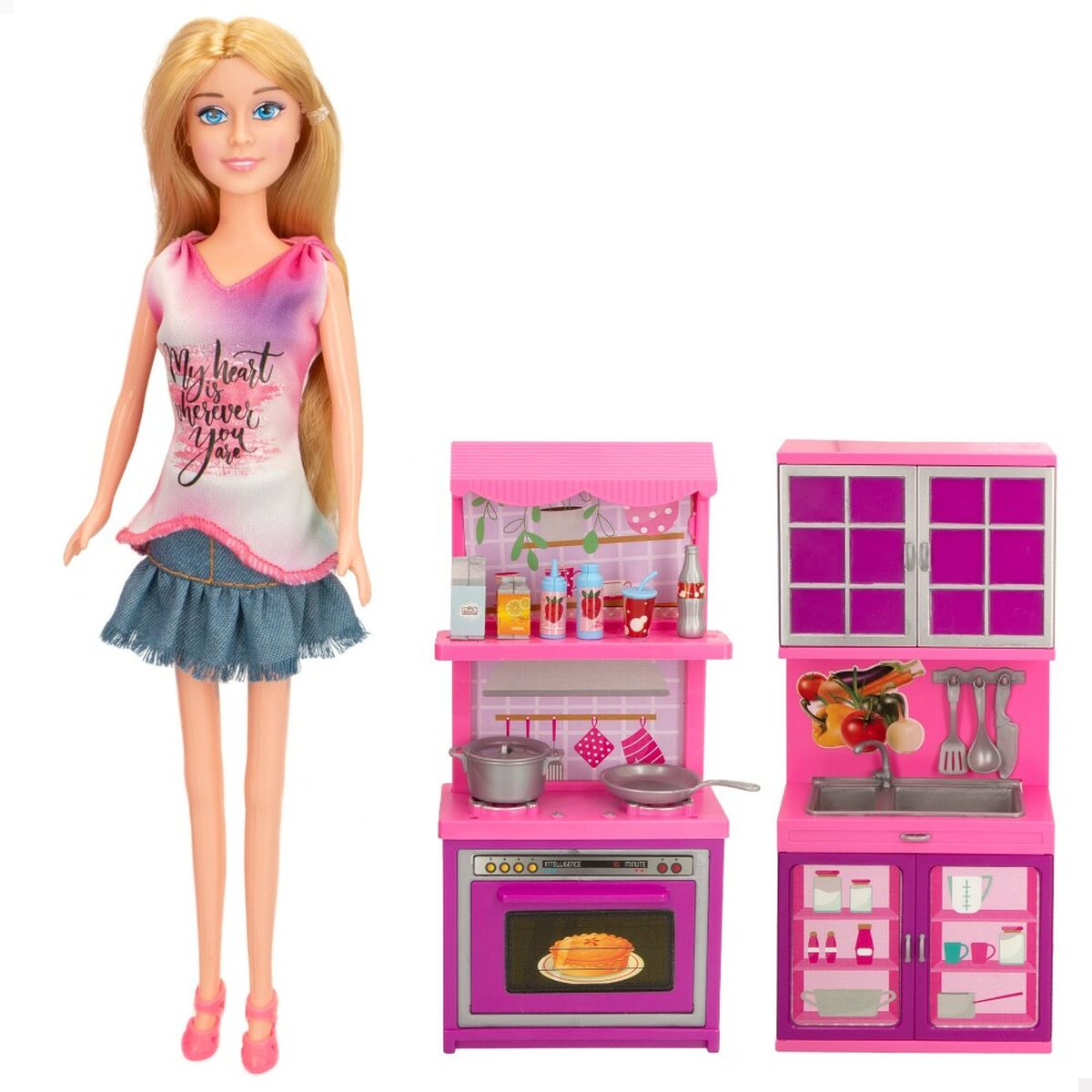 Кукла Colorbaby Isabella Chef 10 x 30 x 4 cm Кухня (4 штук)-2