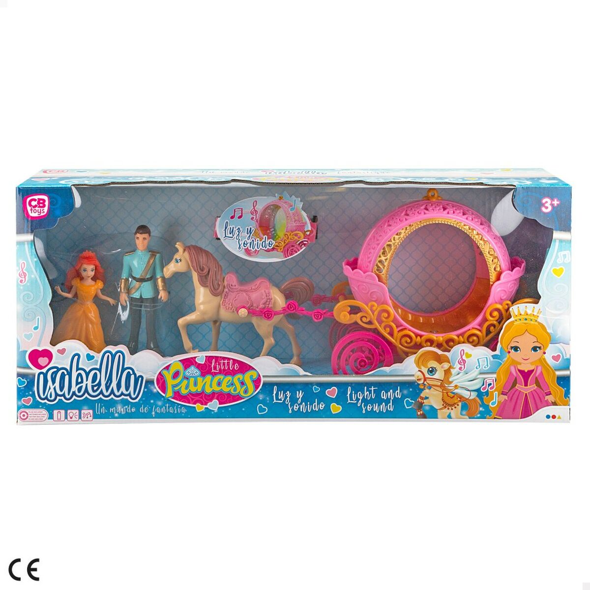 Playset Colorbaby Isabella 6 штук 28,5 x 14,5 x 7 cm Kарета-4