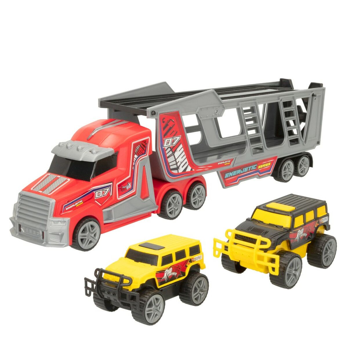 Автовоз Colorbaby 47 x 13 x 8 cm (4 штук) 3 Предметы трение-2