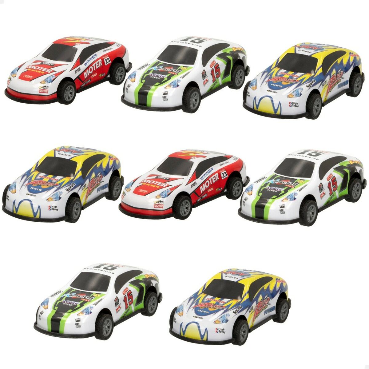 Набор машинок Speed & Go 8,9 x 2,7 x 4 cm (6 штук)-2