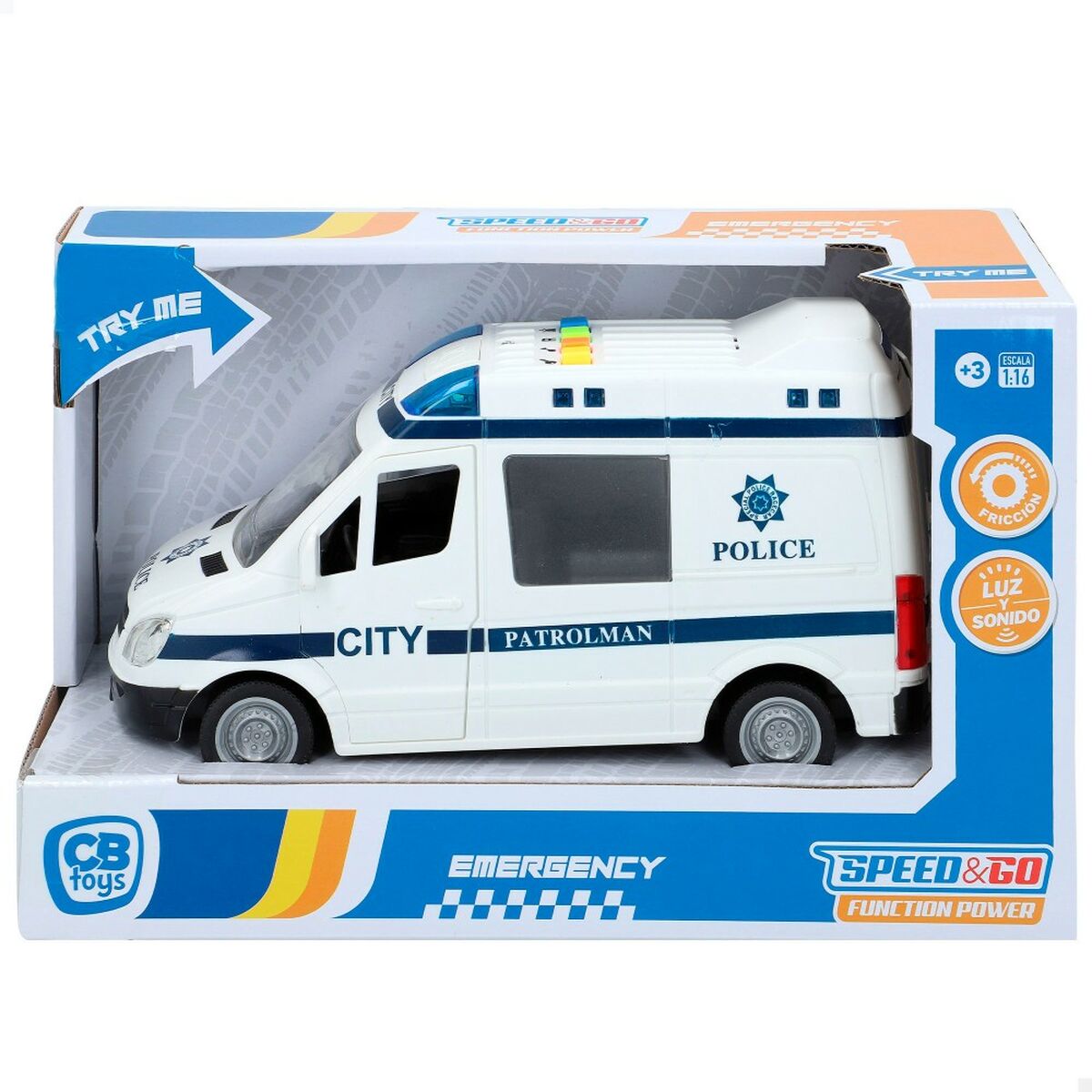 Машинка Speed & Go Разноцветный 22 x 11,6 x 8,4 cm (6 штук)-4