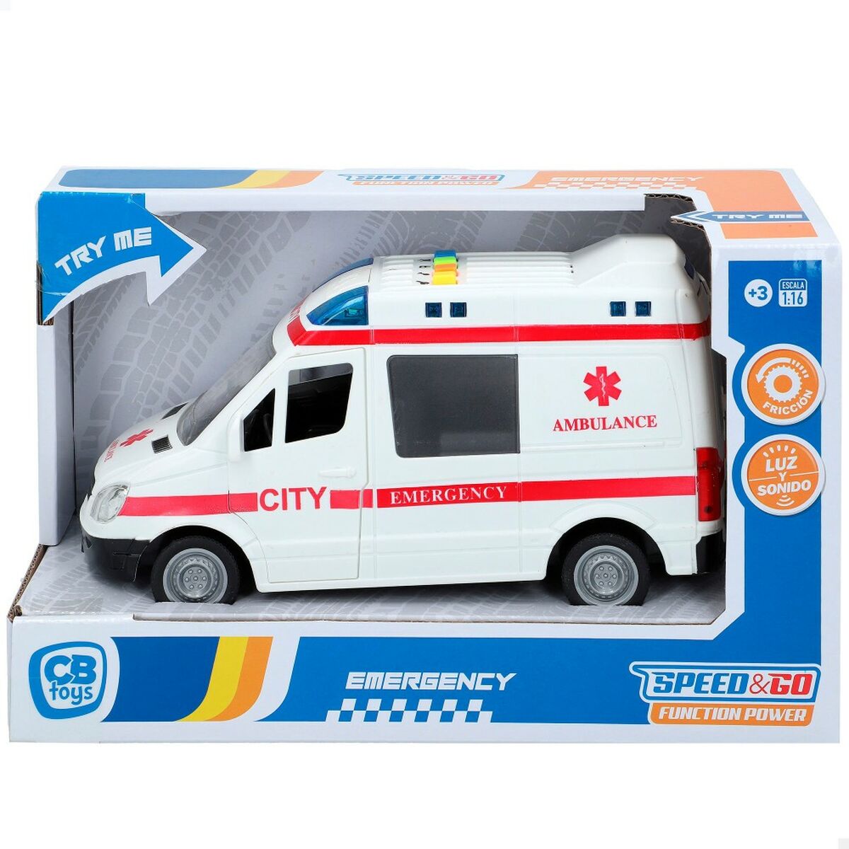 Машинка Speed & Go Разноцветный 22 x 11,6 x 8,4 cm (6 штук)-5