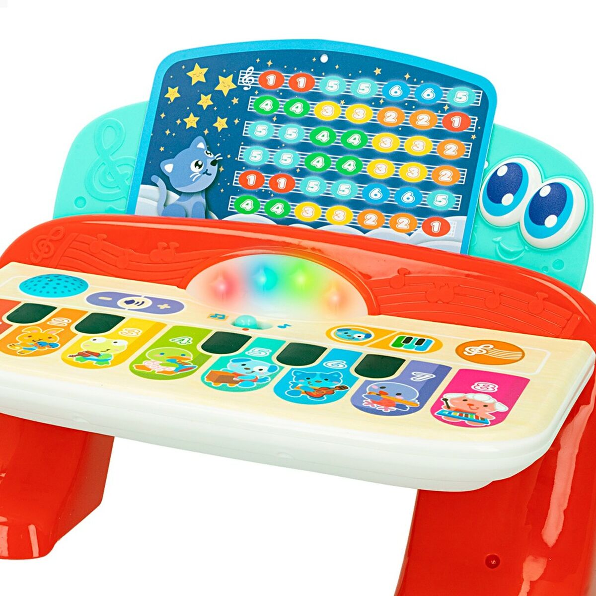 Интерактивное пианино для маленьких Winfun 27 x 16 x 18 cm (2 штук)-3
