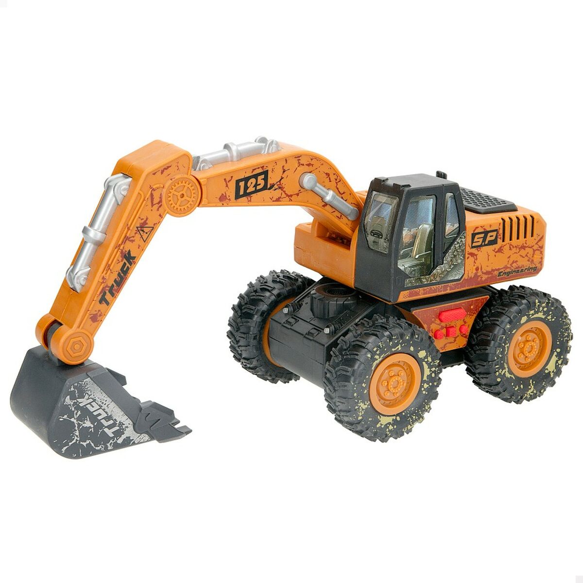 Экскаватор Speed & Go Свет Звук 26 x 15 x 12 cm (6 штук)-2