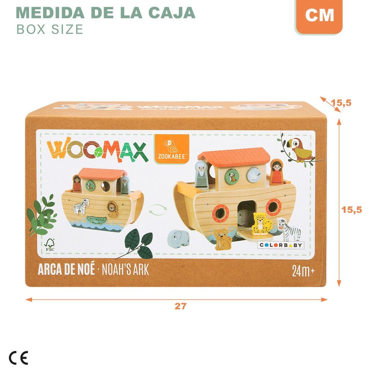Детская игрушка Woomax Животные (6 штук)-6