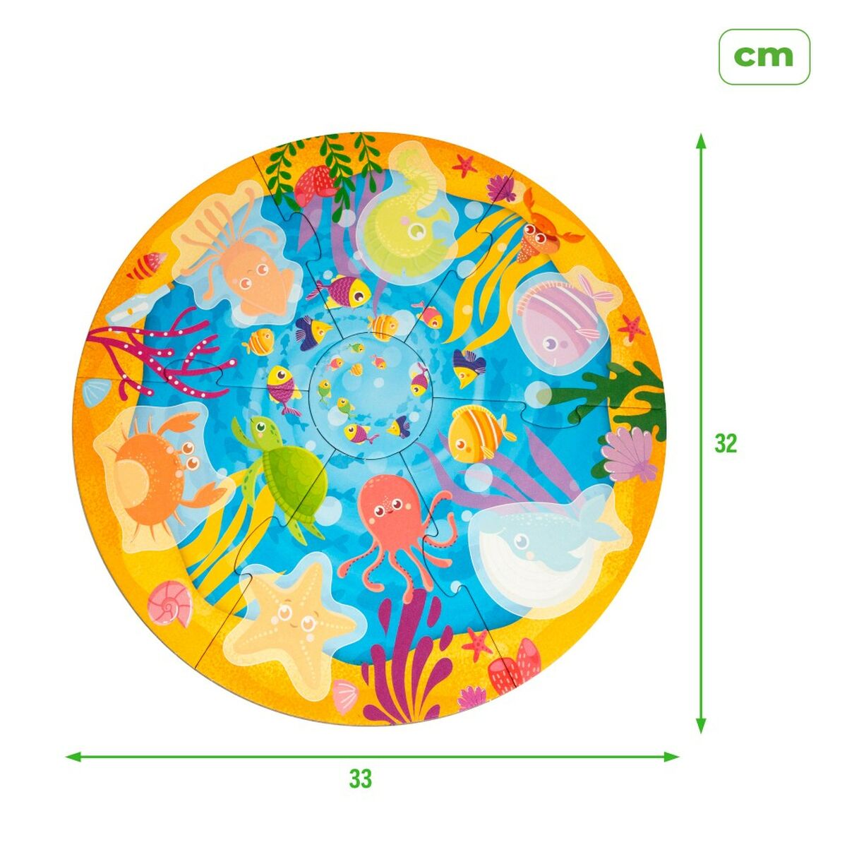 Детский паззл Lisciani Морской 13 Предметы 33 x 1 x 32 cm (6 штук)-6