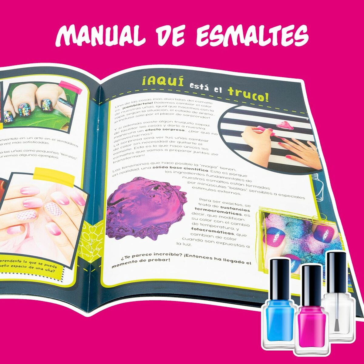 Научная игра Lisciani Laboratorio de esmalte ES (6 штук)-5