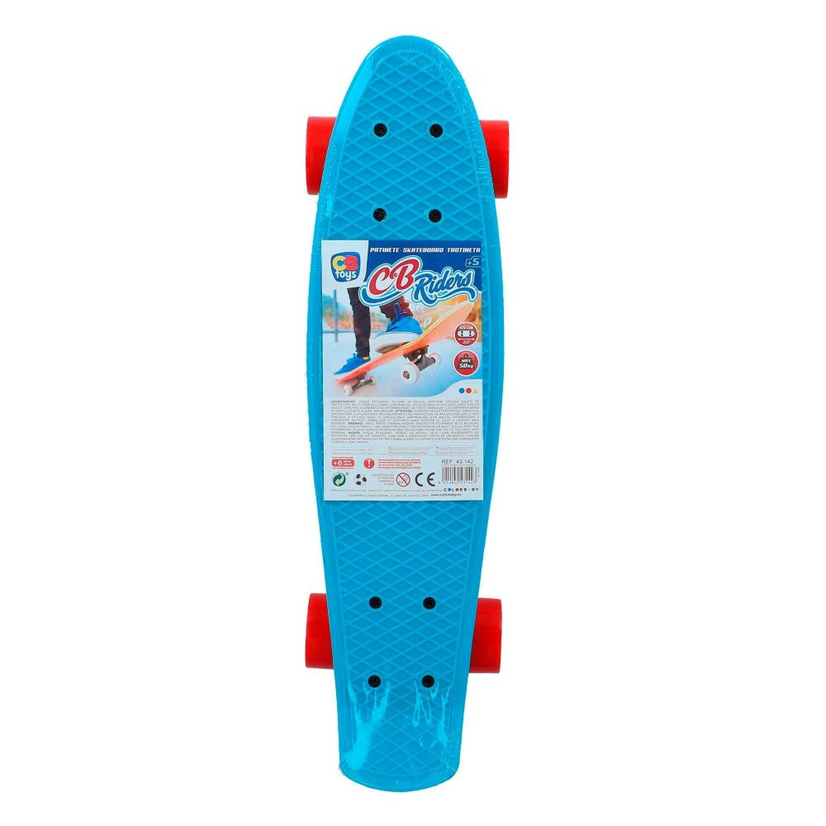 Скейт Colorbaby Синий (6 штук)-4