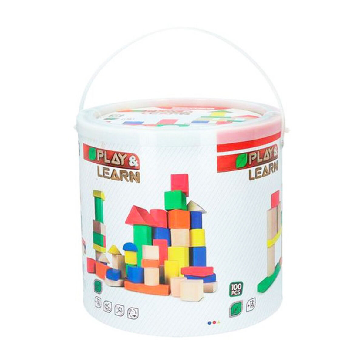 Конструкторский игровой набор Woomax 100 pcs 100 Предметы-4