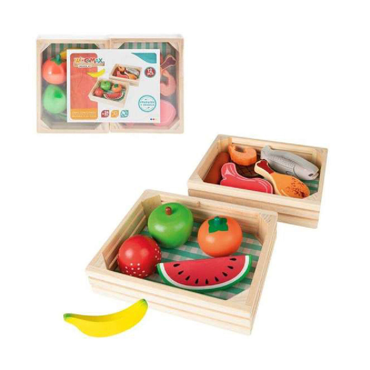Набор игрушечных продуктов Woomax 12 Предметы (12 pcs)-2