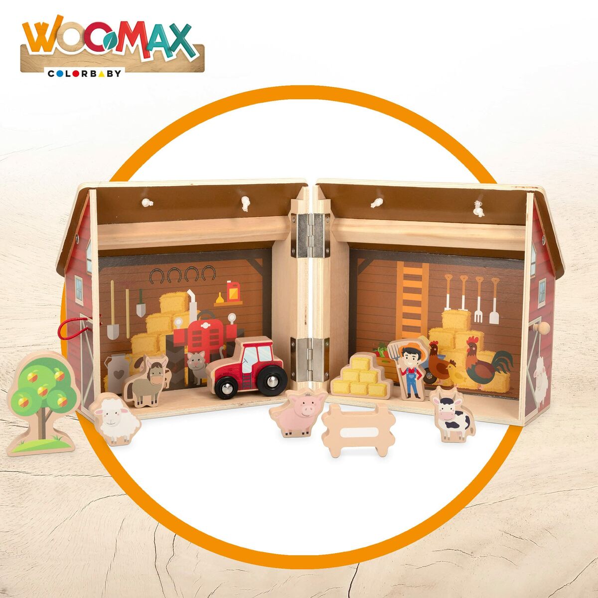 Ферма с животными Woomax (10 pcs)-3