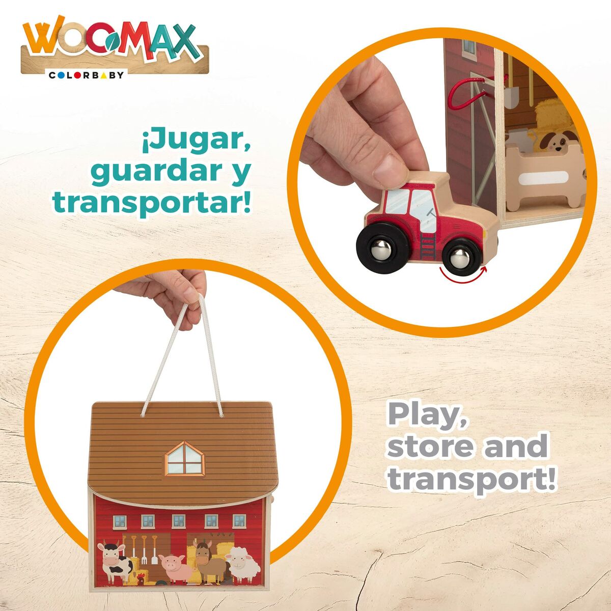 Ферма с животными Woomax (10 pcs)-4