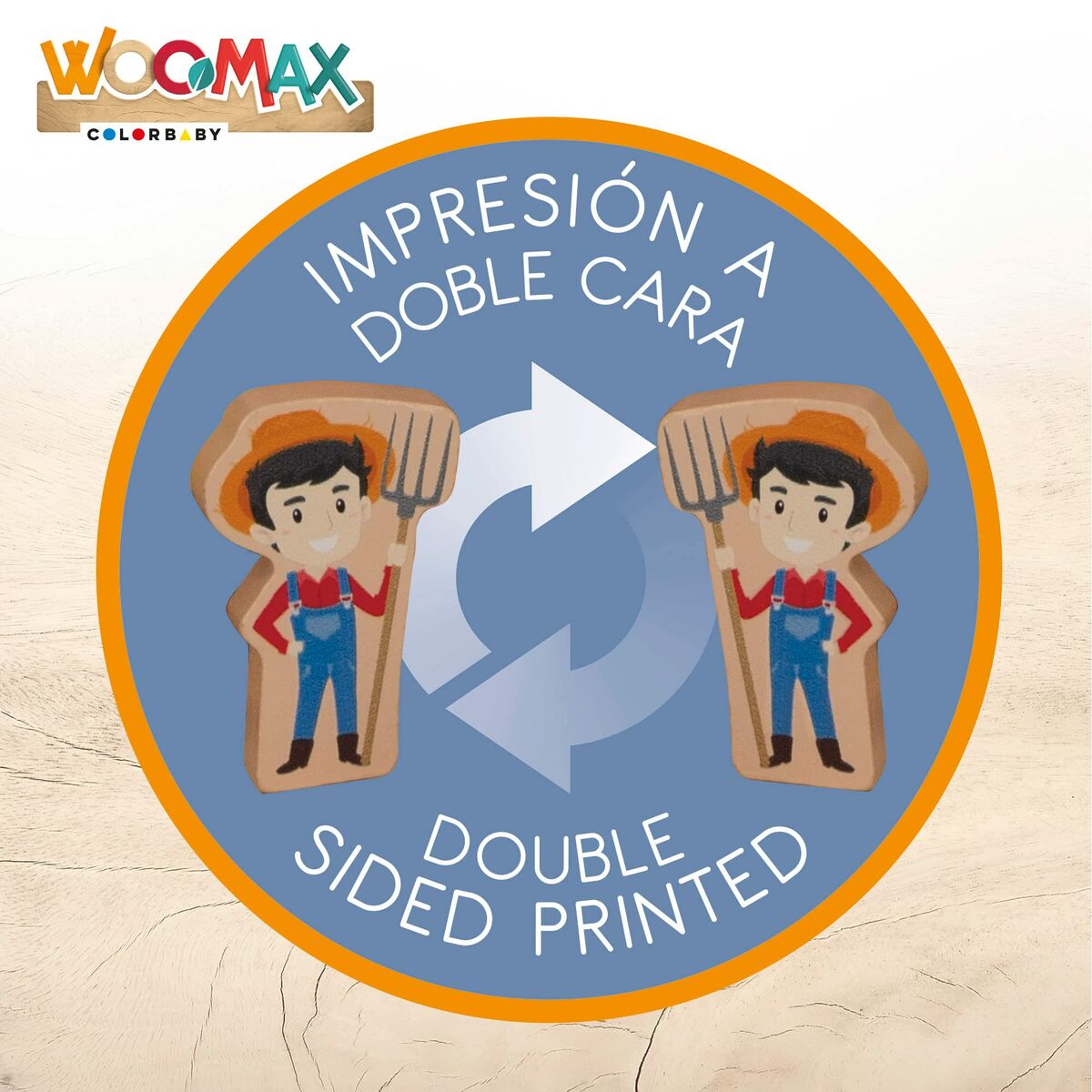 Ферма с животными Woomax (10 pcs)-5