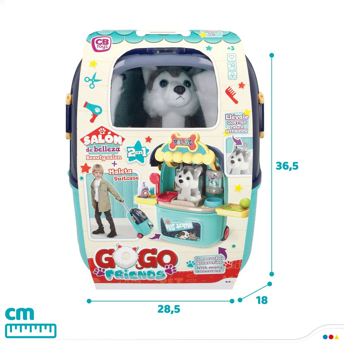 Playset Colorbaby Чемодан 19 Предметы-3