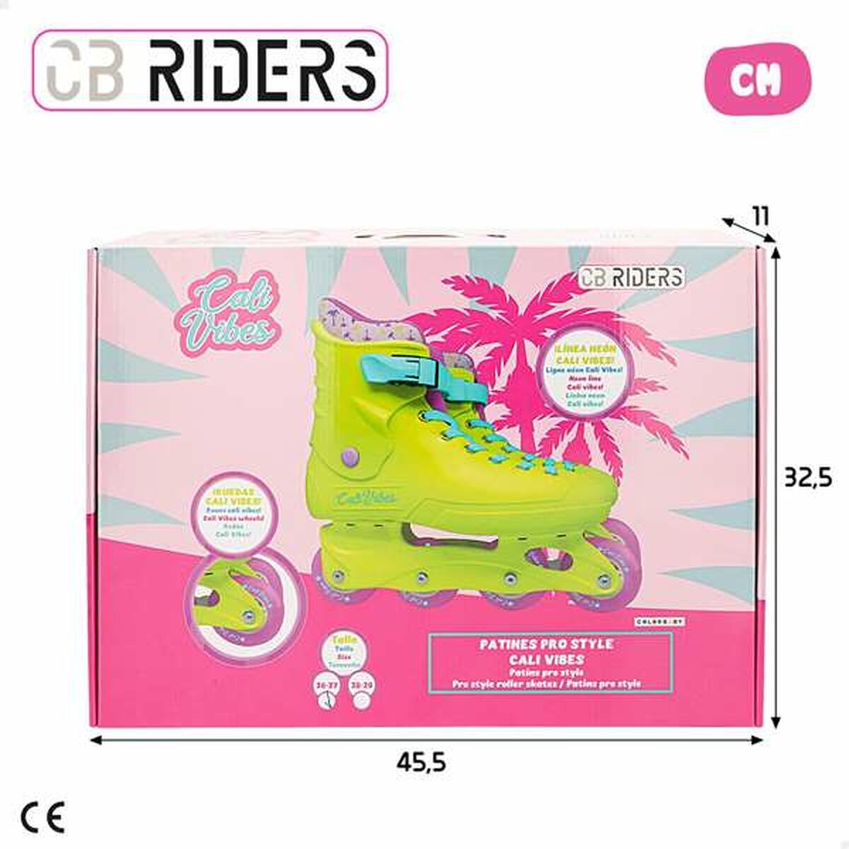 Одноосные ролики Colorbaby 36-37-7
