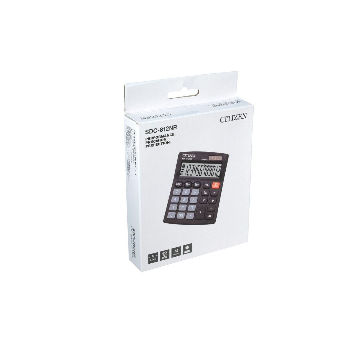 Калькулятор Citizen SDC-812NR Чёрный-4