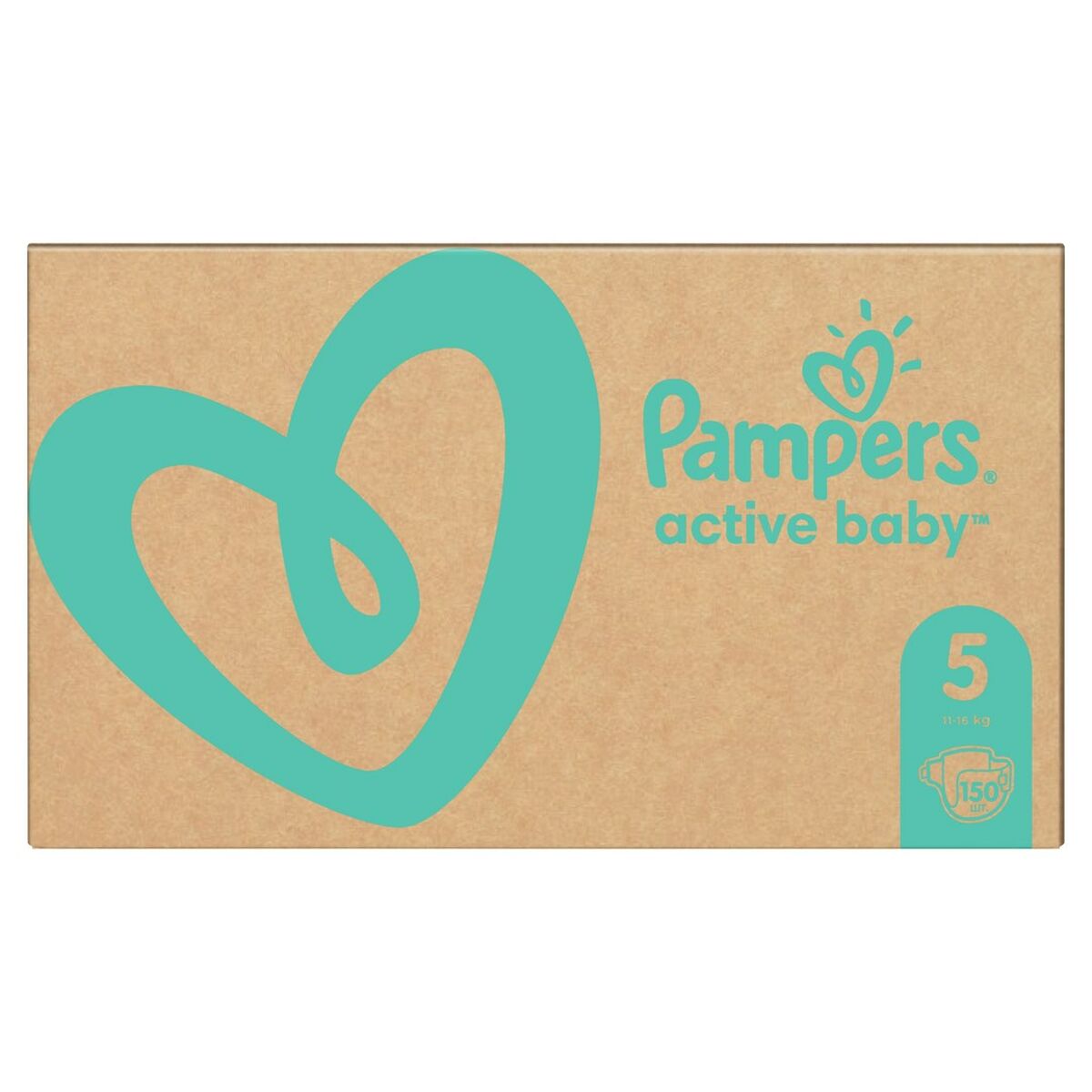 Одноразовые подгузники Pampers                                 5 (150 штук)-4