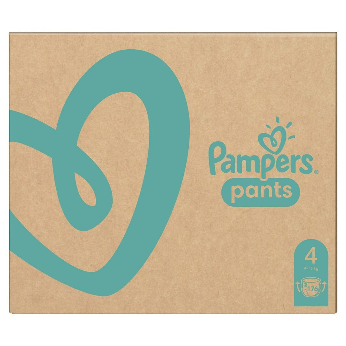 Одноразовые подгузники Pampers 4 (176 штук)-2