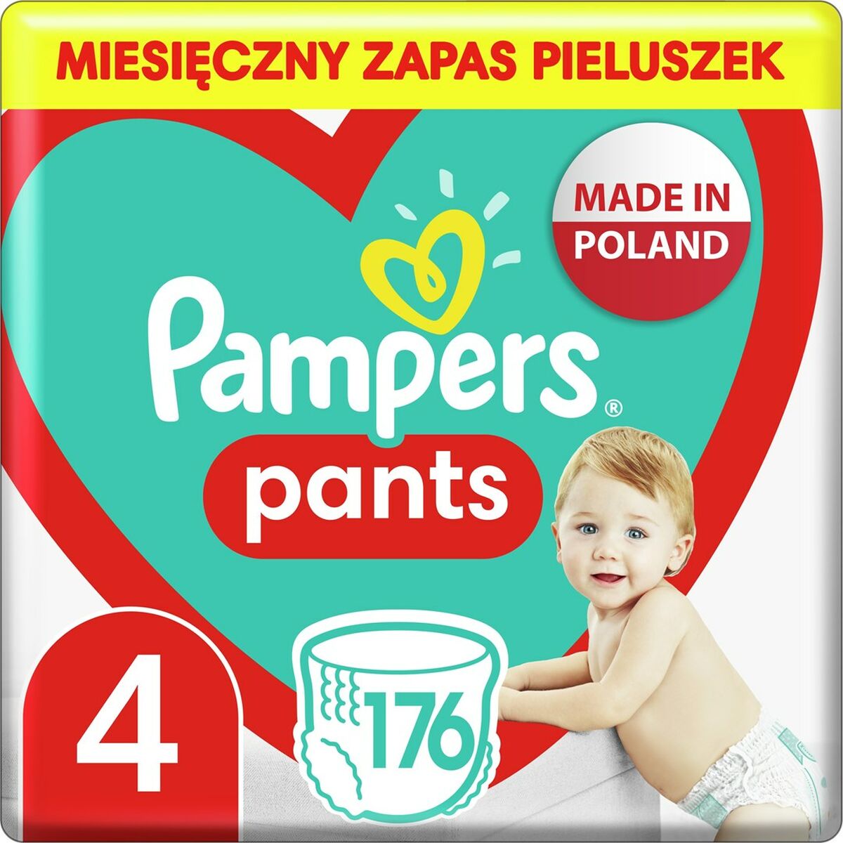 Одноразовые подгузники Pampers 4 (176 штук)-4