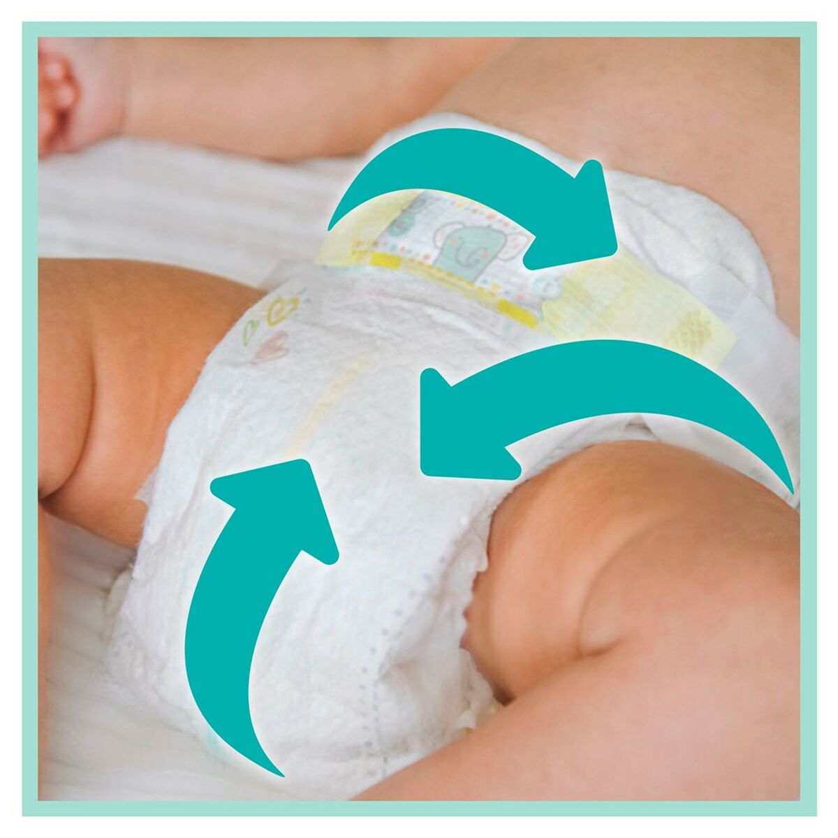 Одноразовые подгузники Pampers 5 (148 штук)-3