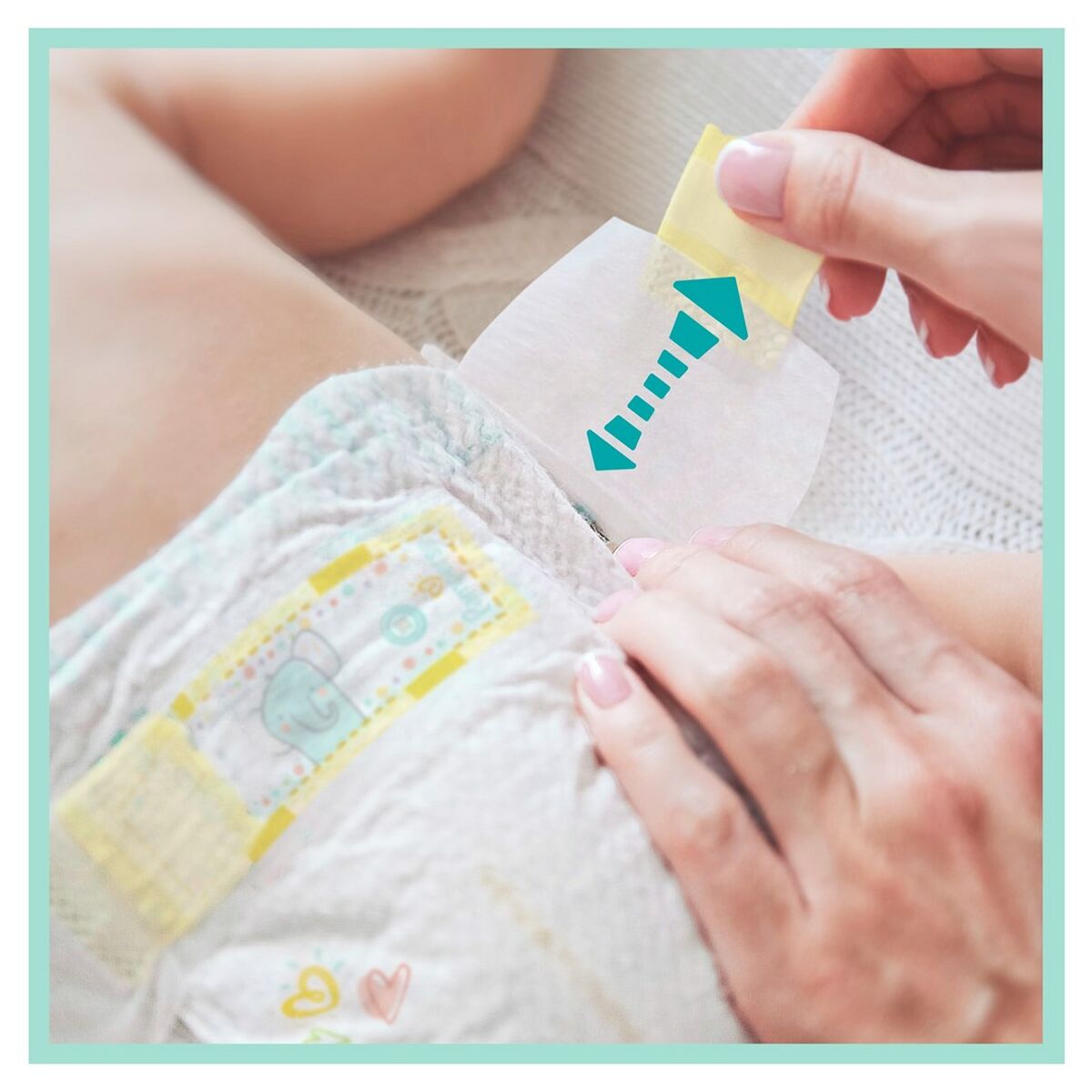 Одноразовые подгузники Pampers 3 (200 штук)-2