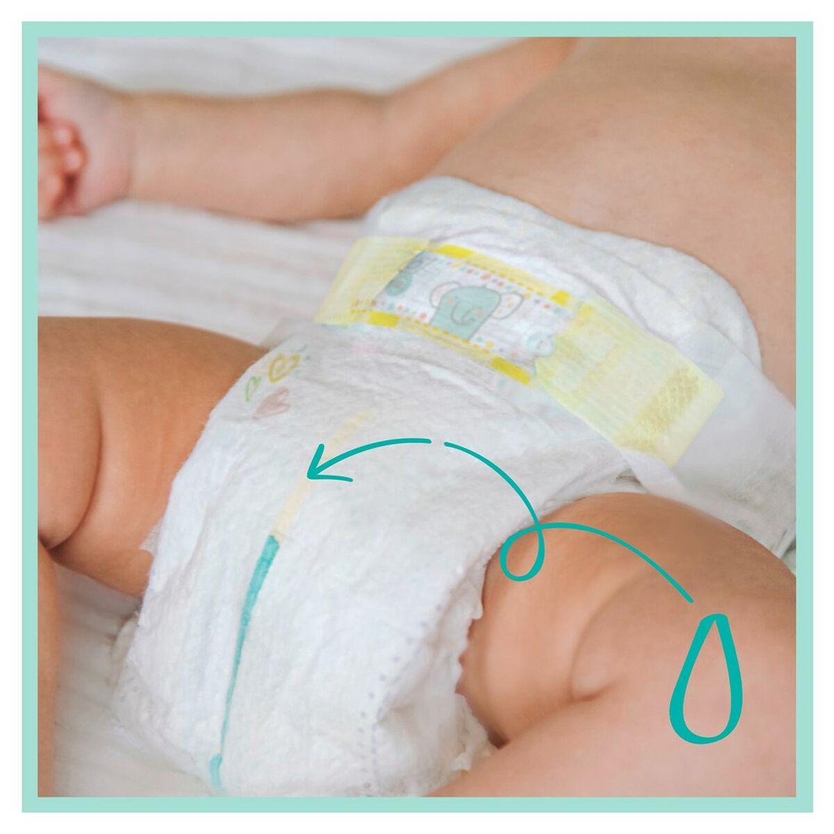 Одноразовые подгузники Pampers 3 (200 штук)-5