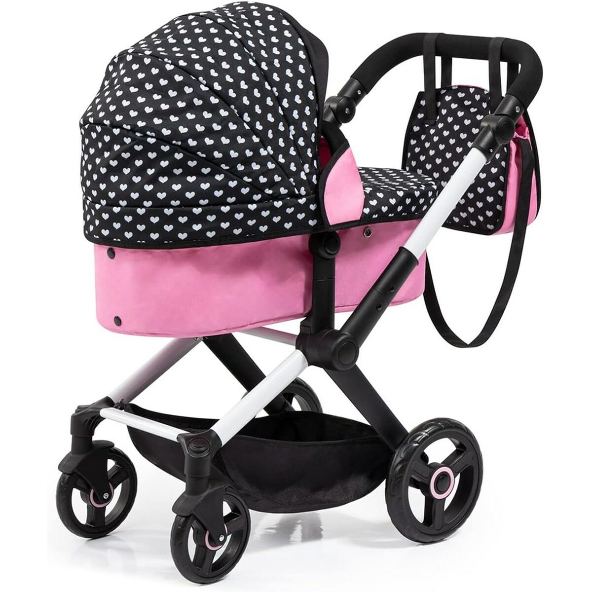 Коляска для кукол Bayer Design Розовый 58-71 cm-4