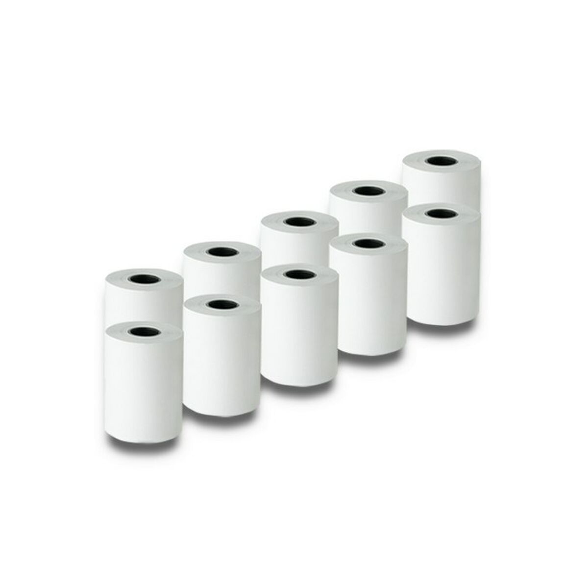 Рулон термобумаги Qoltec 51896 10 штук Белый 57 mm 20 m-2