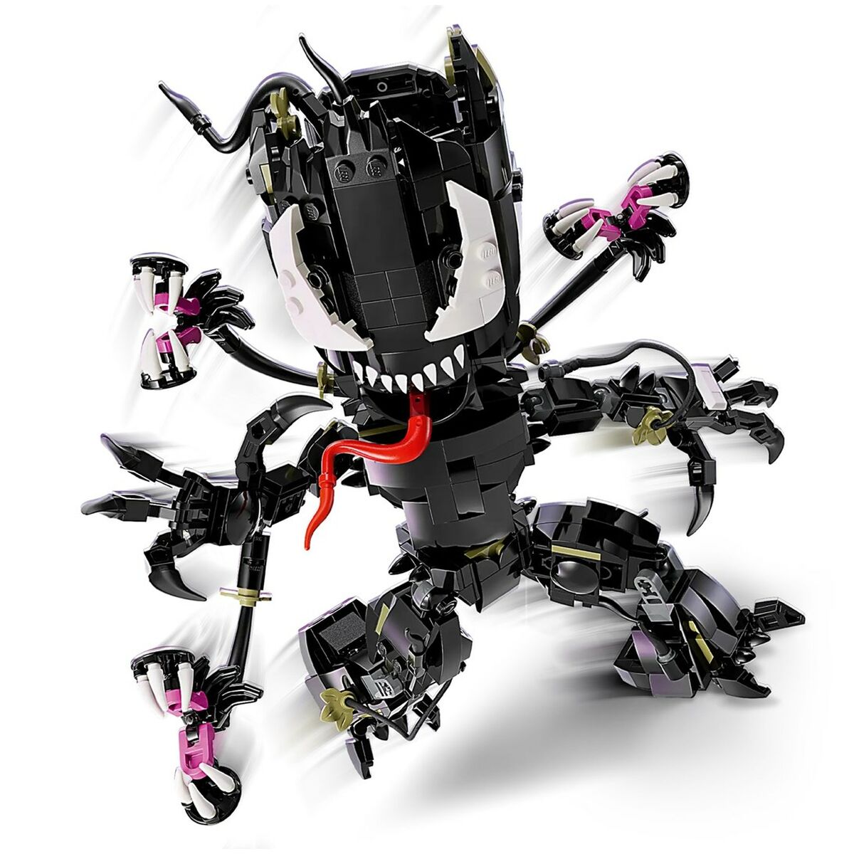 Строительный набор Lego 76249 Groot Venom 630 Предметы Чёрный-5