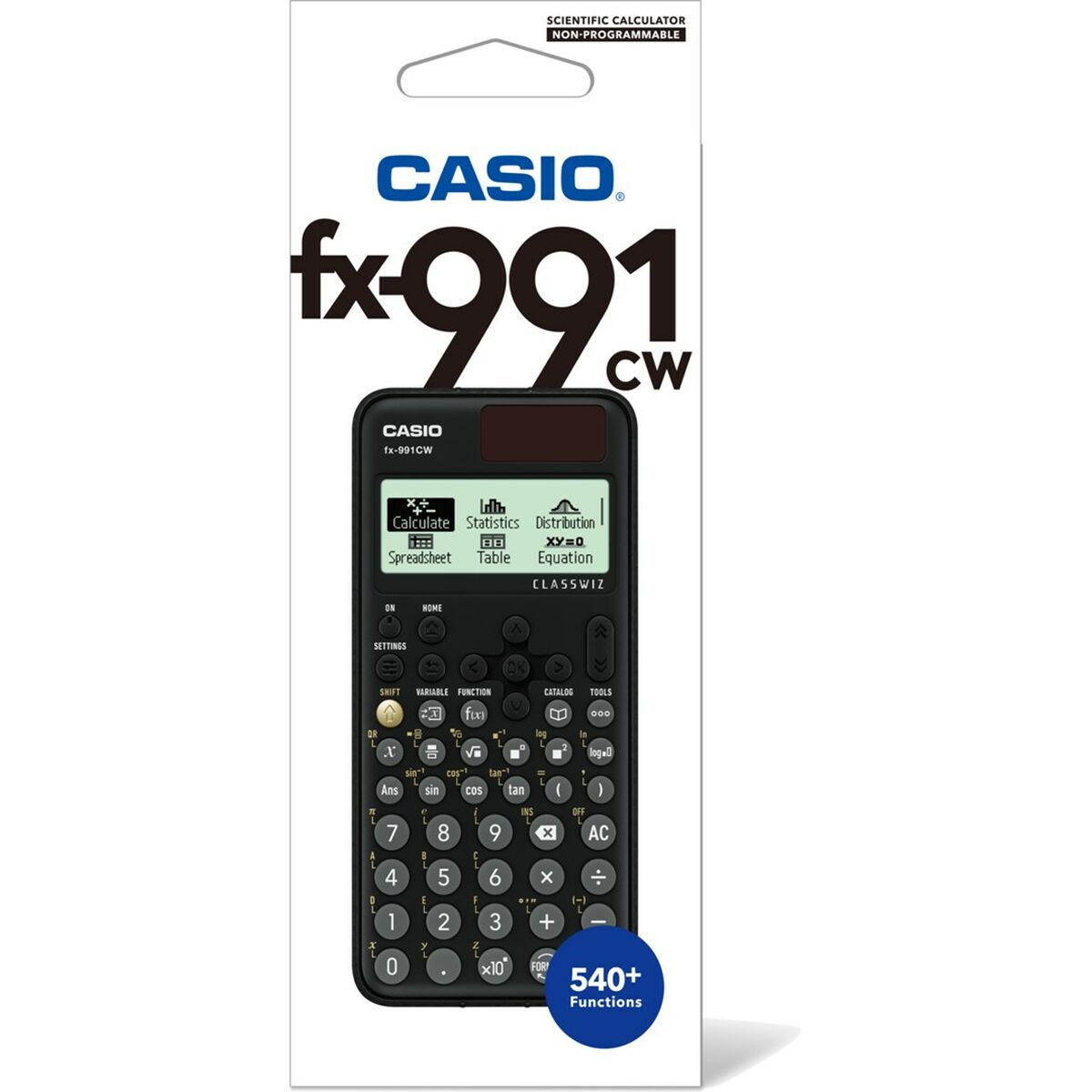 Научный калькулятор Casio FX-991CW BOX Чёрный-2