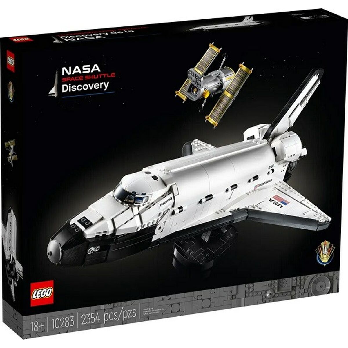 Playset Lego 10283 DISCOVERY SHUTTLE NASA Чёрный-2