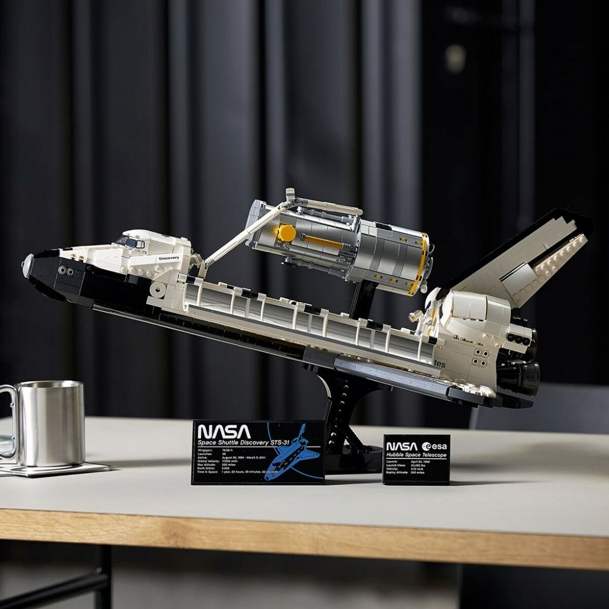 Playset Lego 10283 DISCOVERY SHUTTLE NASA Чёрный-4