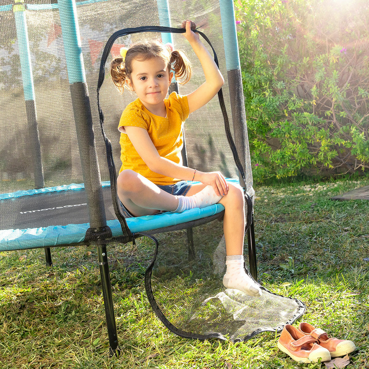 Детский батут с защитной сеткой Kidine InnovaGoods-2