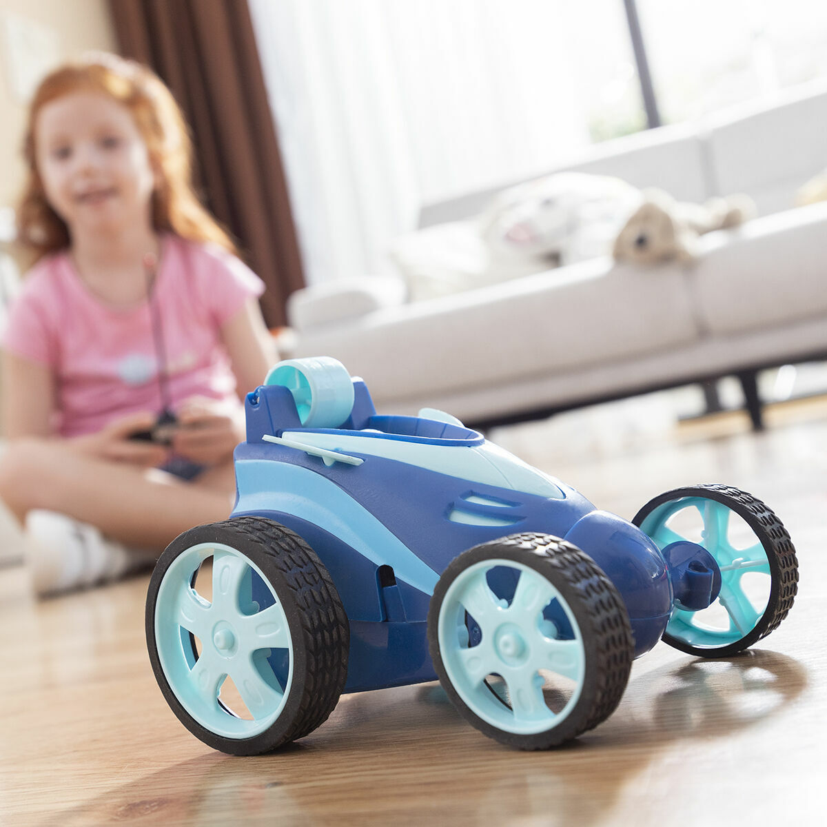 Радиоуправляемая перезаряжаемая машина для трюков Loopsy InnovaGoods Синий (Пересмотрено A)-7