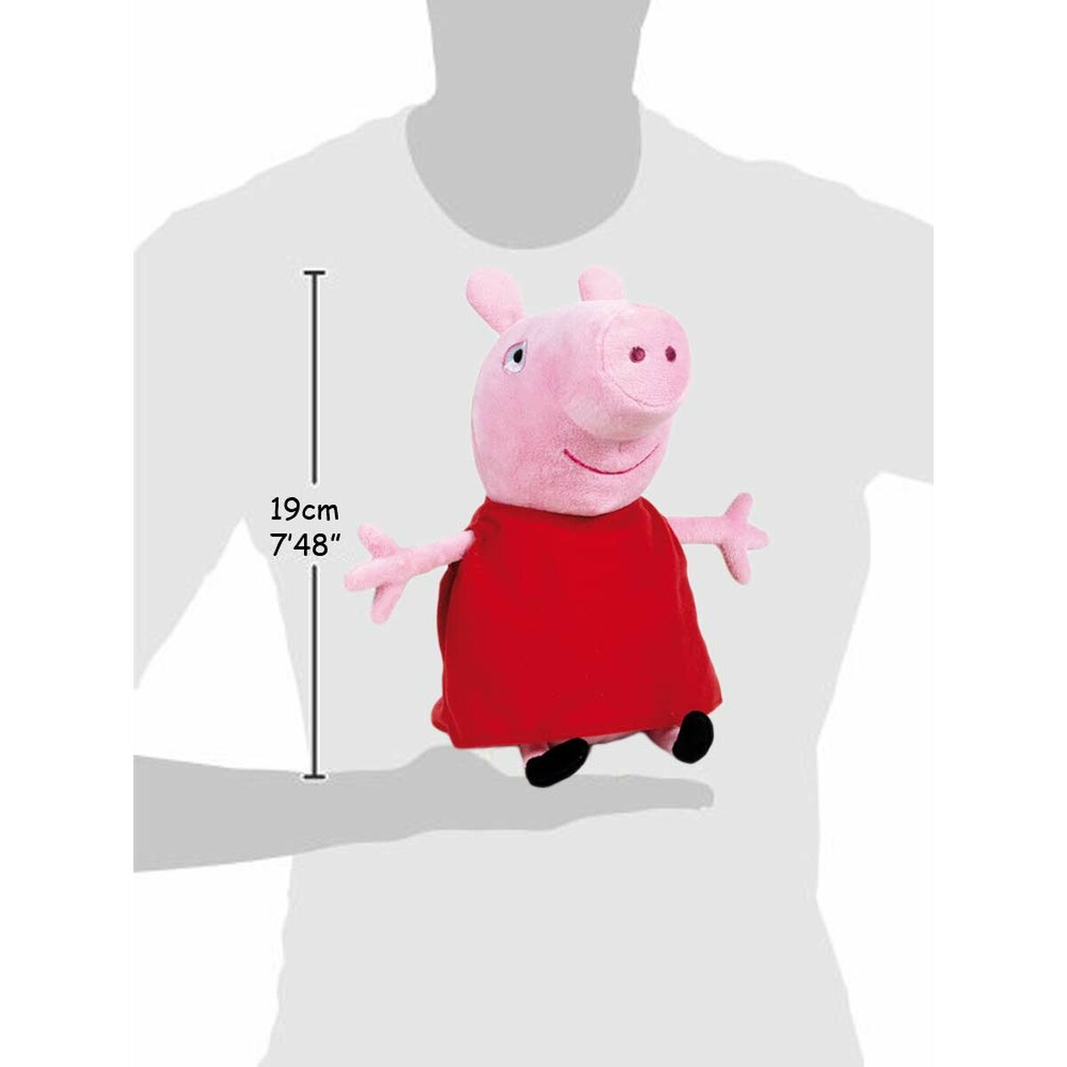Плюшевый Peppa Pig 20 cm (Пересмотрено A)-2