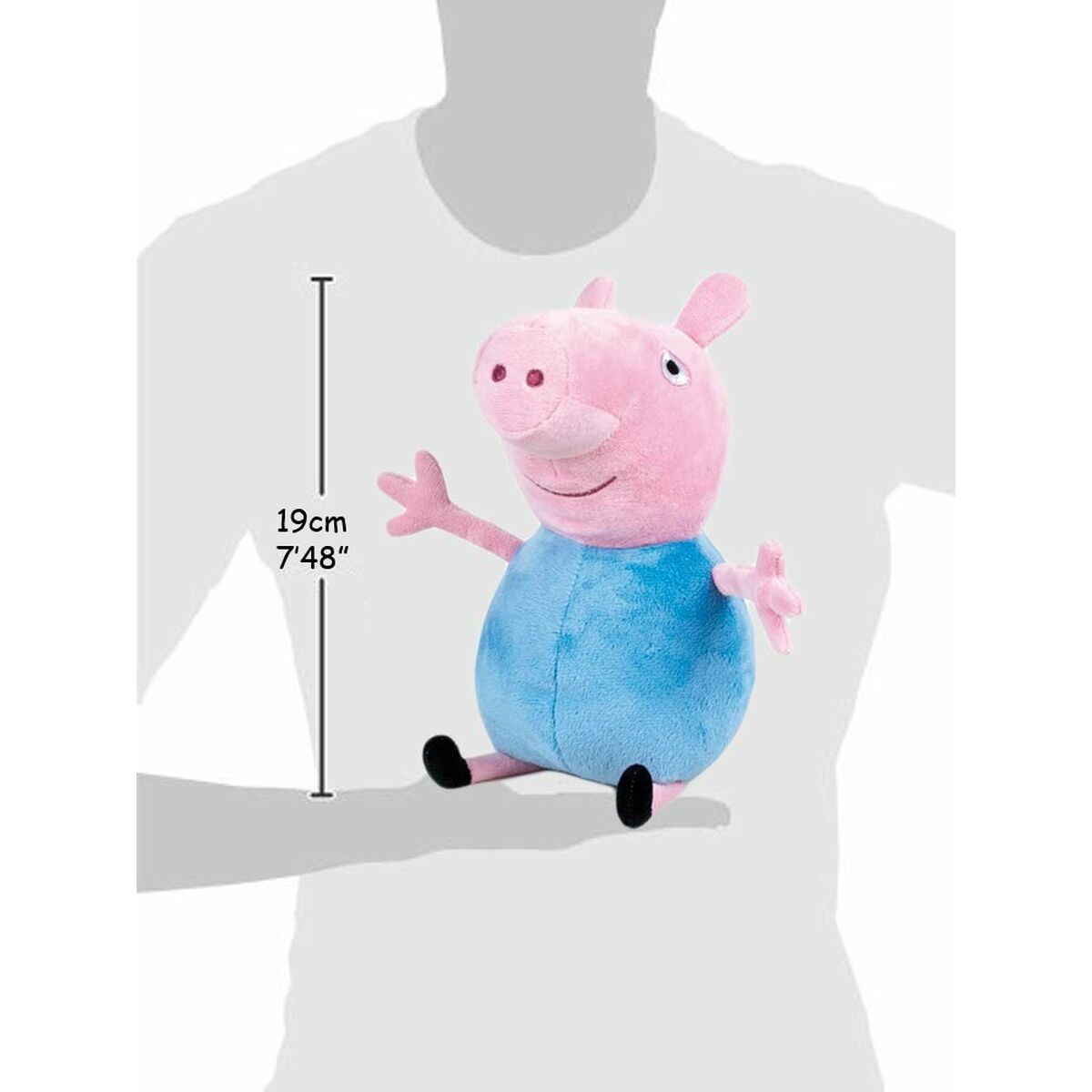 Плюшевый Peppa Pig 20 cm (Пересмотрено A)-3