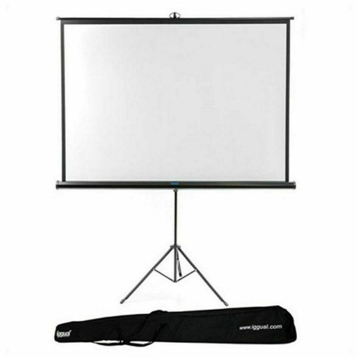 Настенный экран с триподом + сумка iggual PSITS180 180 x 180 cm-2