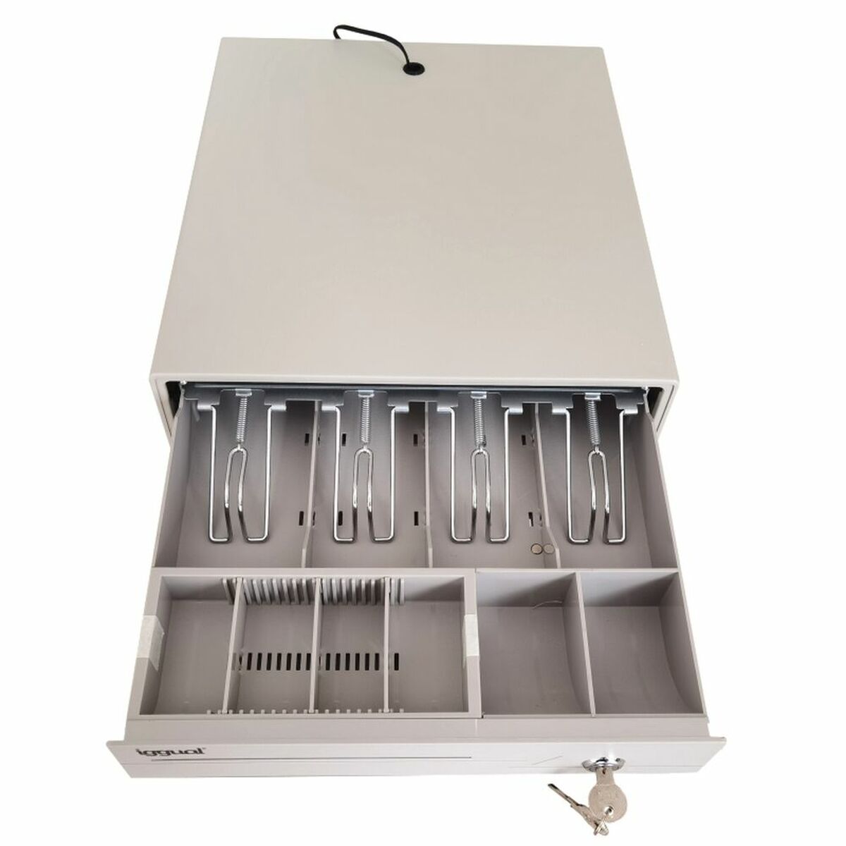 Кассовый ящик iggual IRON-1W IGG315316 41 cm Белый-2