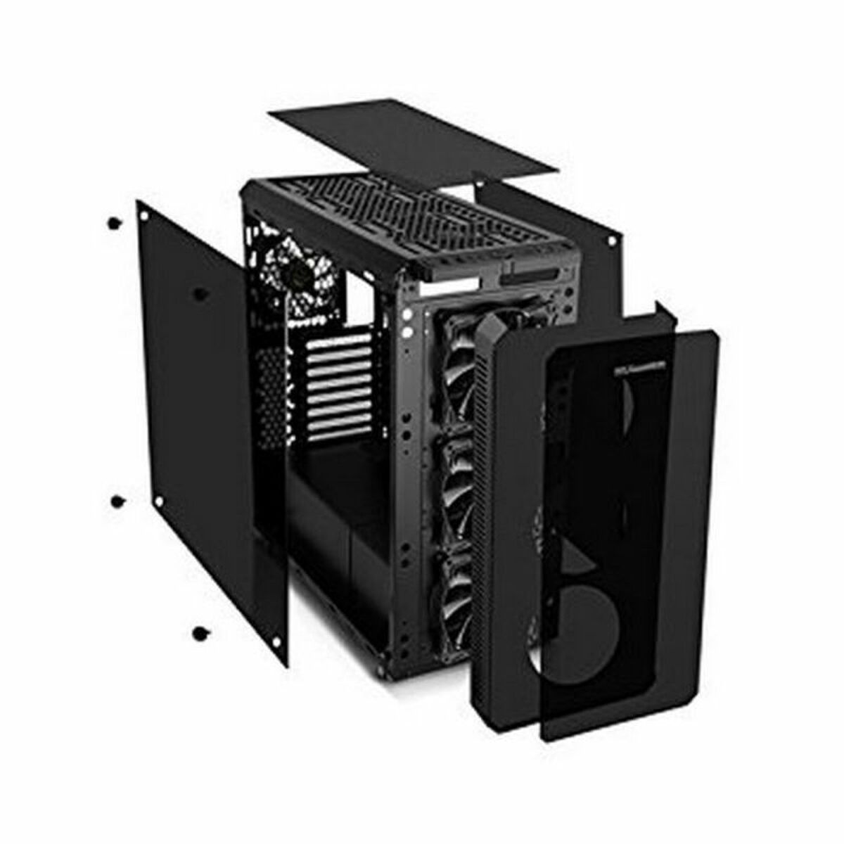 Блок полубашня ATX Galileo Nox NXHUMMERTGX RGB Чёрный-3