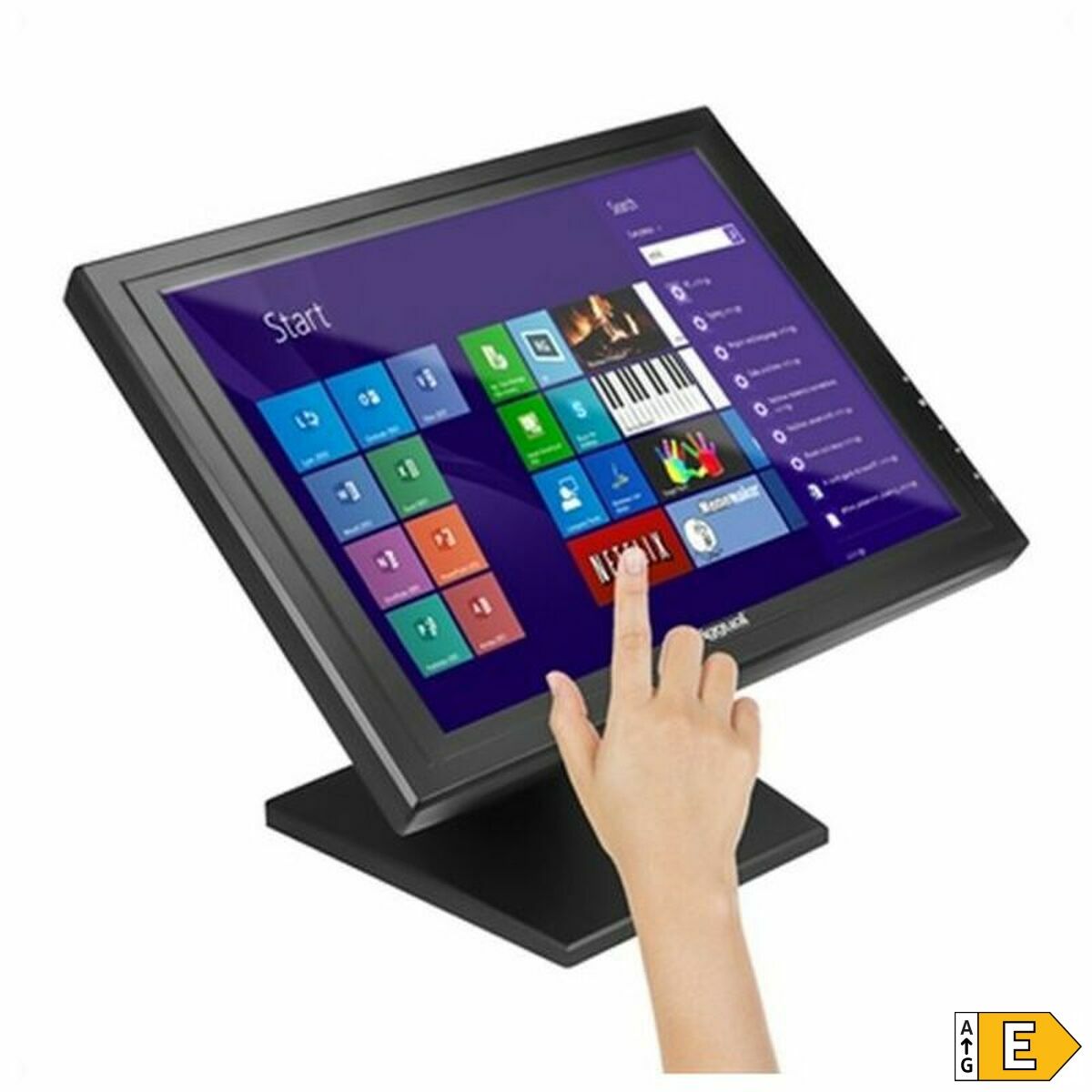 Монитор с тактильным экраном iggual MTL15C 15 60 Hz-2