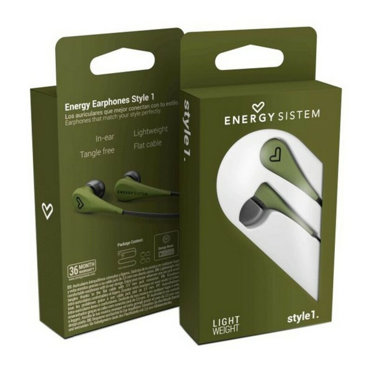 Наушники-капельки Energy Sistem 3.5 mm (1,2 m)-4