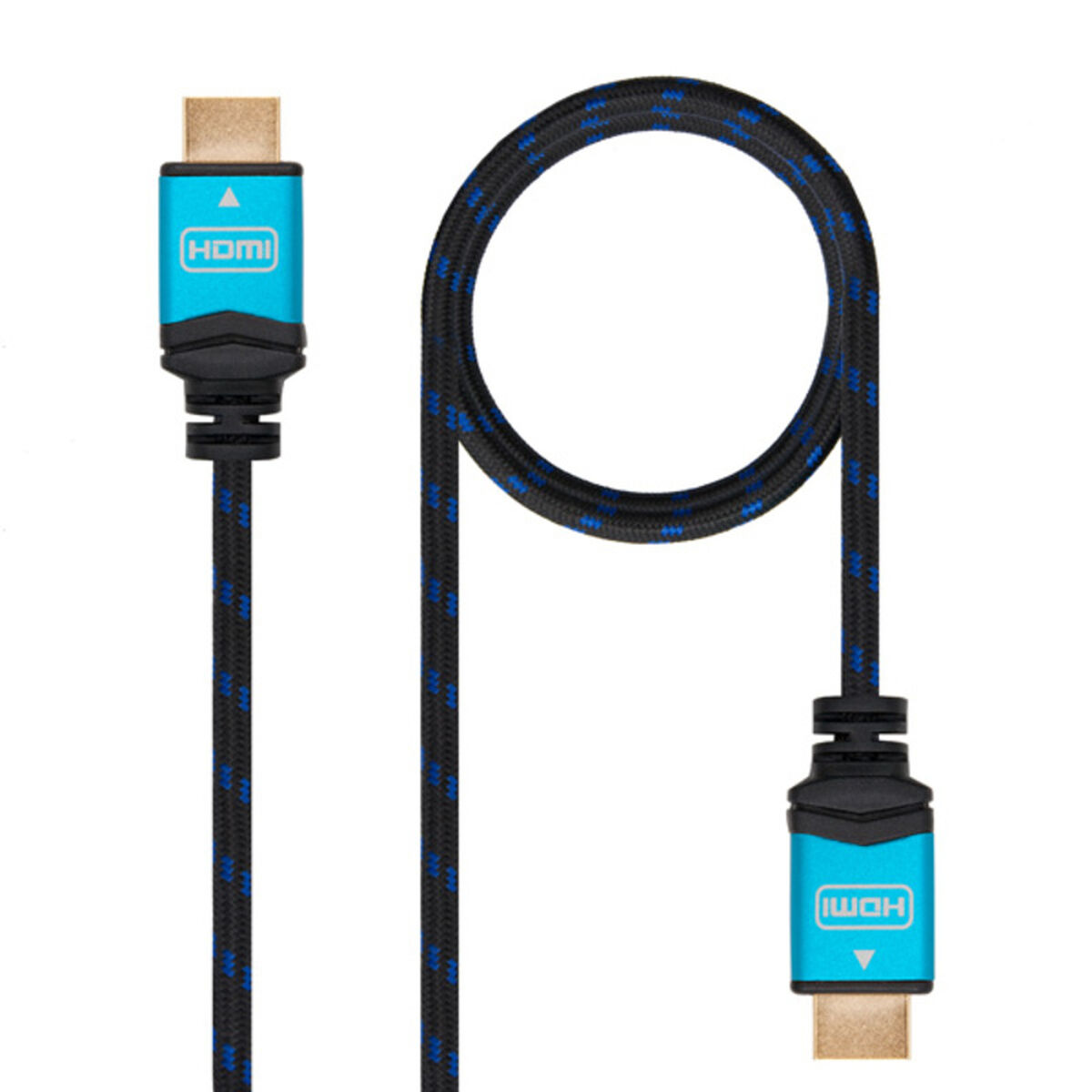 HDMI кабелі TooQ 10.15.37 V2.0 Қара көк
