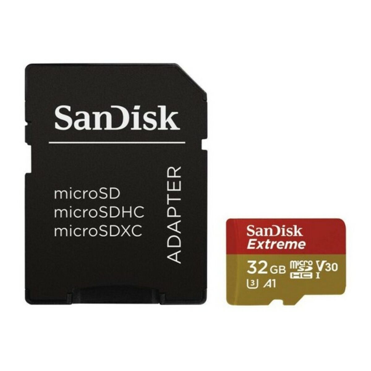 Карта памяти микро-SD с адаптером SanDisk SDSQXA1-GN6AA C10 160 MB/s-2
