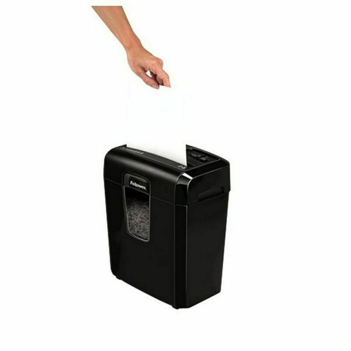 Шредер-крошитель для бумаги Fellowes 8Cd 14 L 4 x 35 mm Чёрный-4