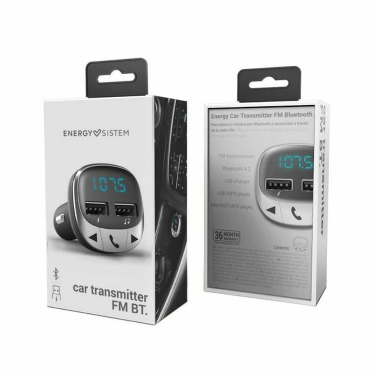 Автомобильный МР3-проигрыватель Energy Sistem 448241-8