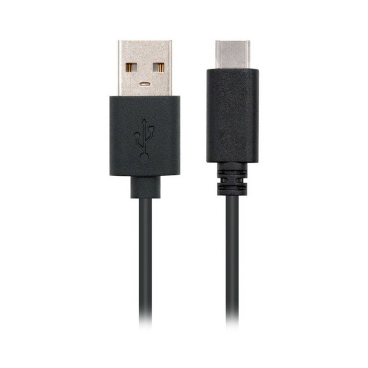 Кабель USB A — USB C NANOCABLE 10.01.210 Чёрный-3