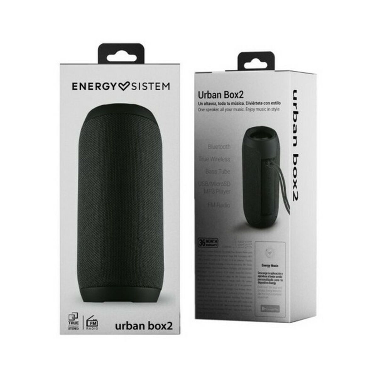 Беспроводный Bluetooth-динамик Energy Sistem Urban Box 2-4