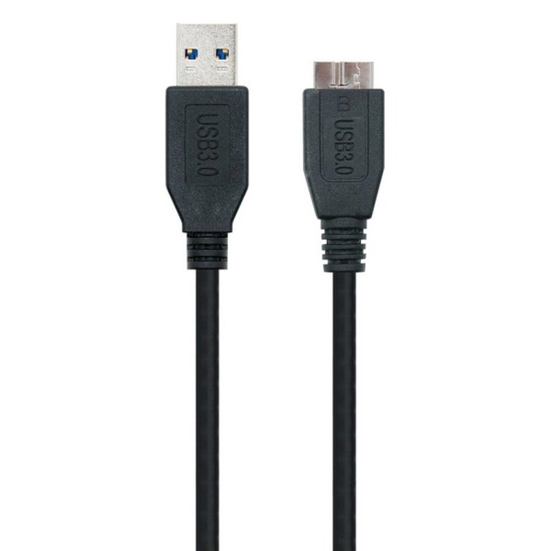 Кабель USB 3.0 A — Micro USB B NANOCABLE 10.01.110-BK-6